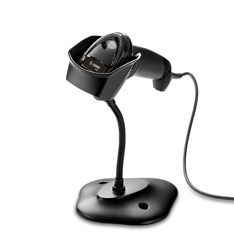 ZEBRA SCANNER KIT DS2208 2D-SR USB STAND BLK  (DS2208-SR7U2100SGW)