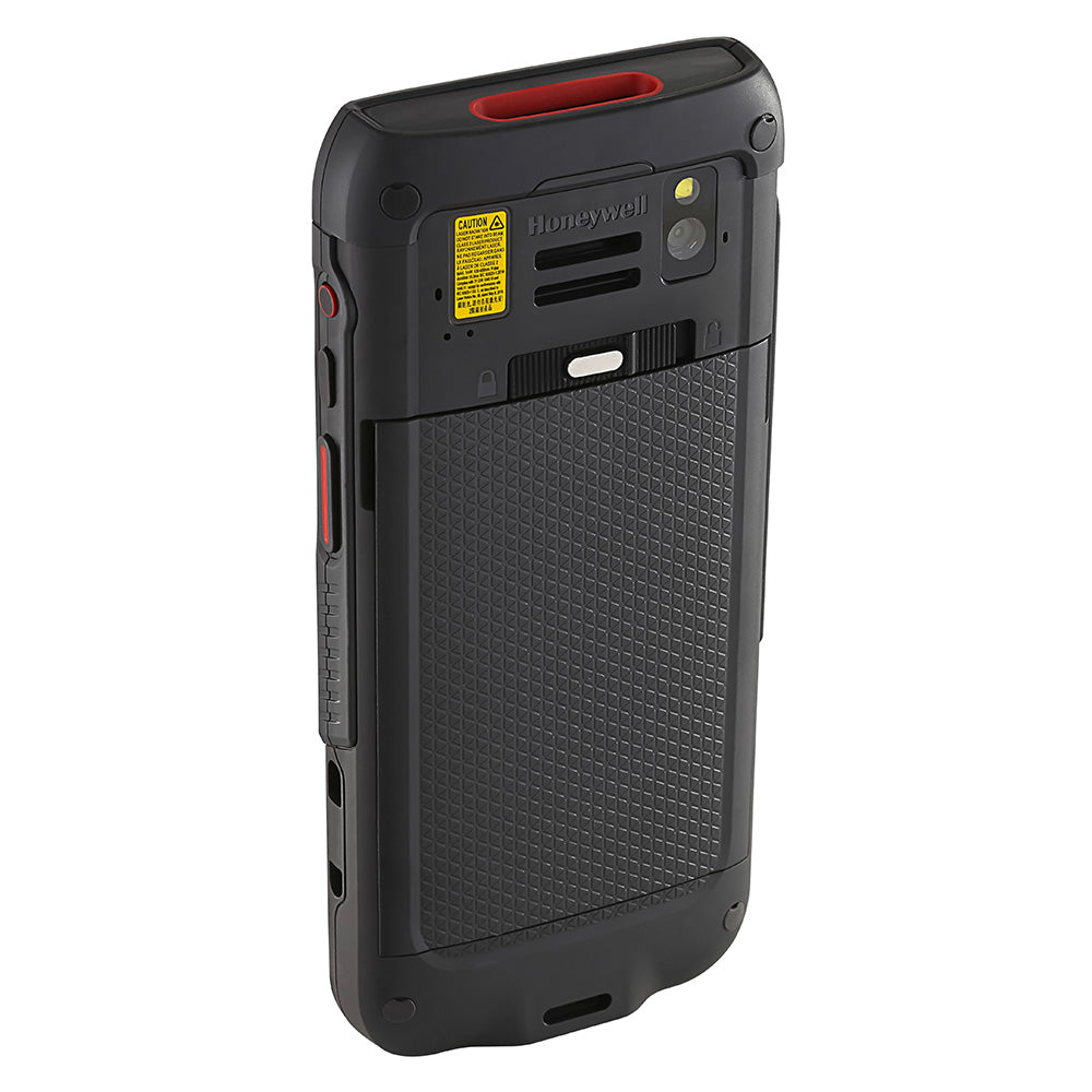Black industrial device with Honeywell branding on a white background